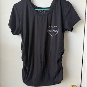 Black Mama Maternity T-Shirt